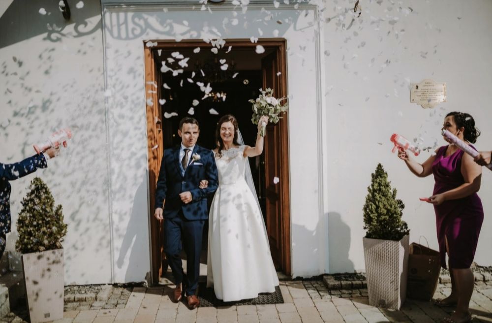 Szczęśliwa suknia ślubna
