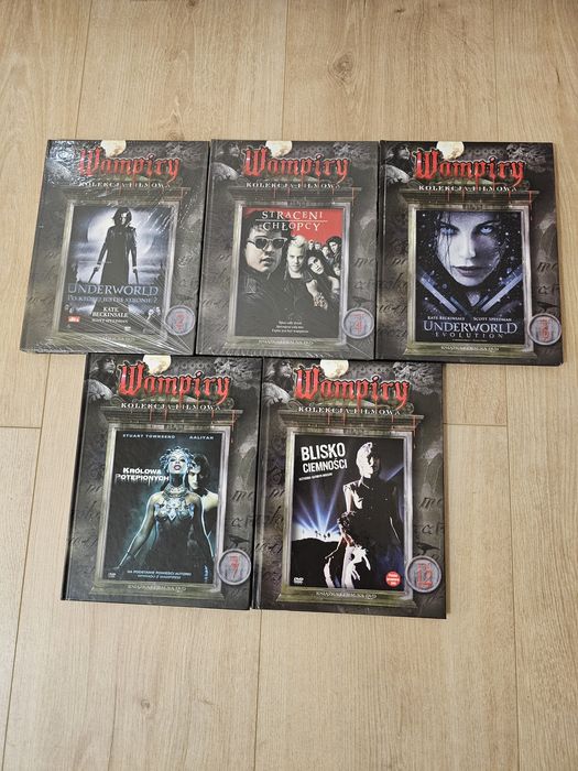 Kolekcja Wampiry - 5 filmów na DVD