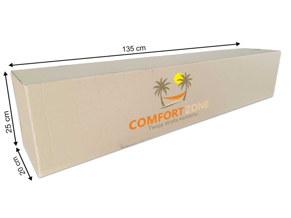 Zestaw Stelaż + Hamak 2os Boho komplet przenośny Comfort Zone 200 KG