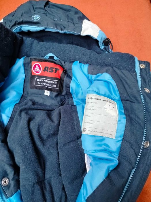 Kombinezon zimowy jednoczęściowy 98 stan bdb