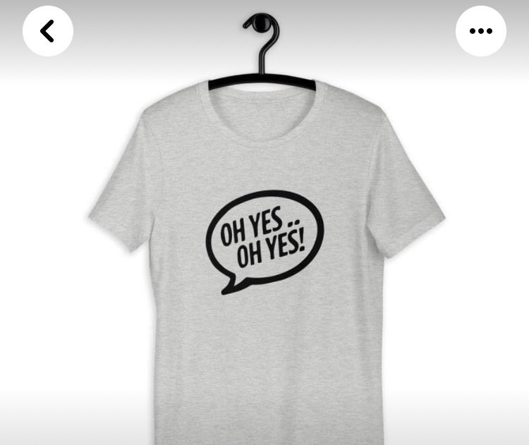 Tshirt oh yes nirvana ramones