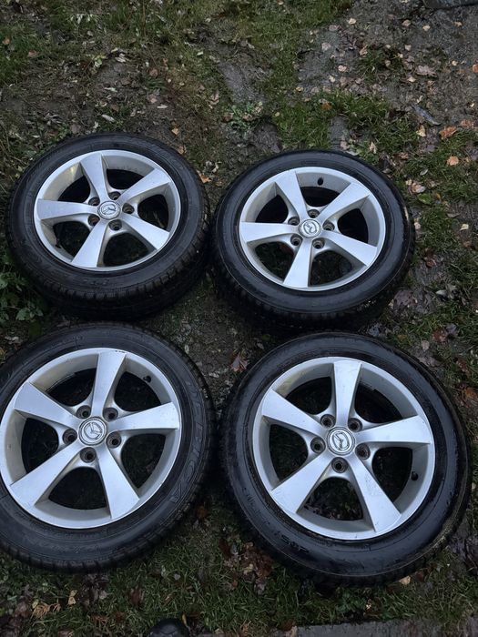 Alufelgi 205/55/r16 mazda 3 kintaro + opony zimowe