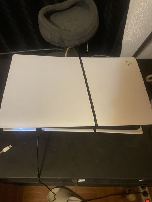 Ps5 slim com leitor e comando ps5