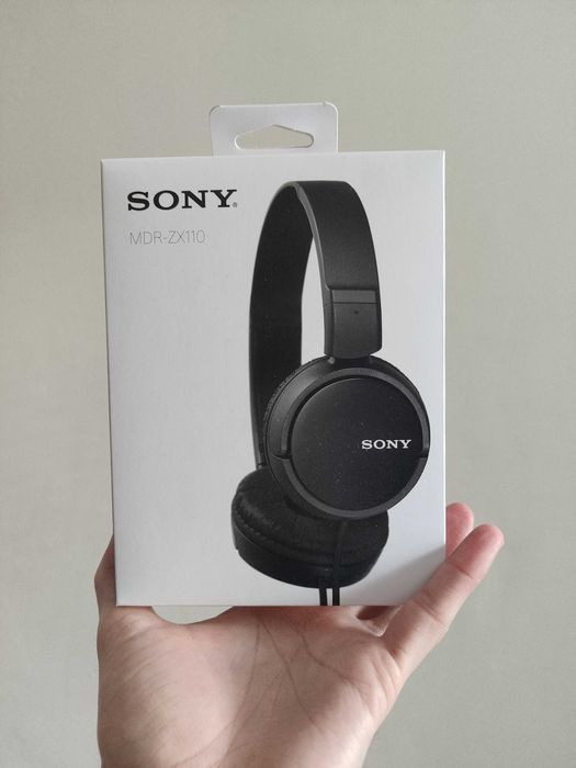Słuchawki SONY MDR-ZX110, nowe