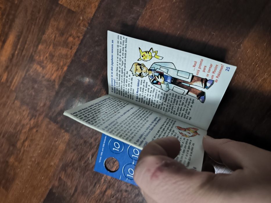 Pokémon TGC Manual em Português + Moedas