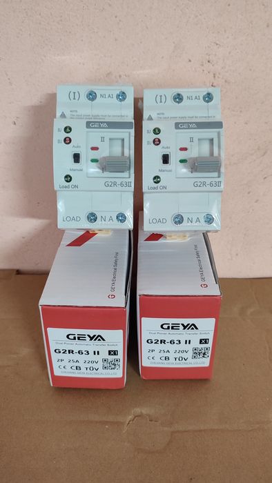 Автомат ввода резерва GEYA 25A