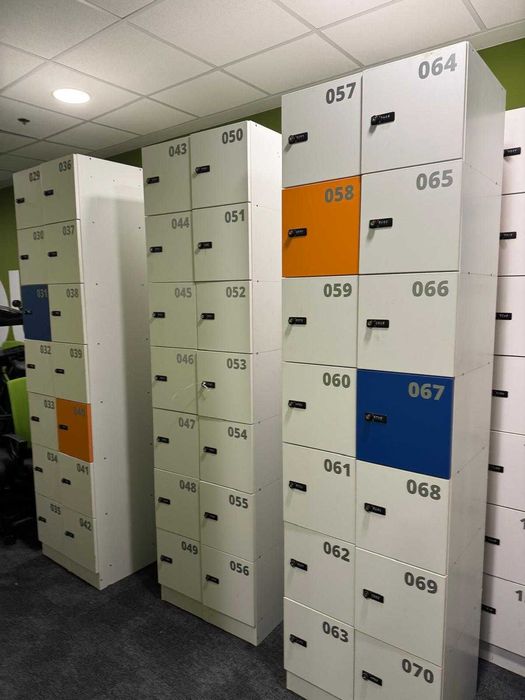 Locker 14 skrytek szafka na dokumenty lockery do biur domu szkoły