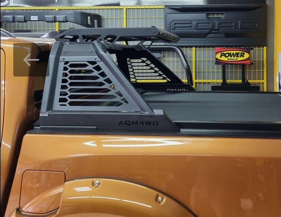 Nissan Navara orurowanie paki HUNT z koszem
