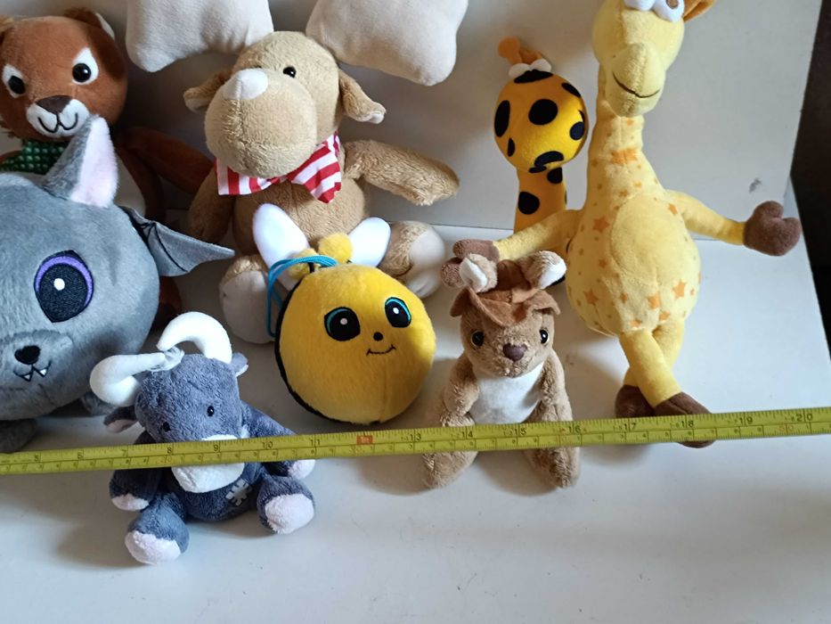 8 Peluches fofinhos de animais