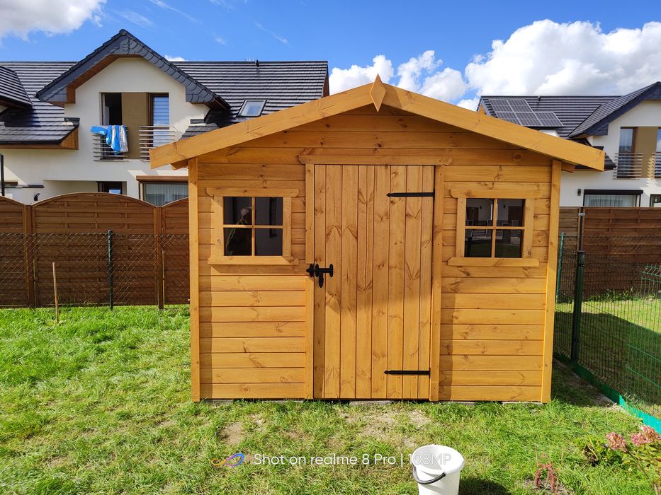 Domek Ogrodowy 3x3 szybki czas realizacji