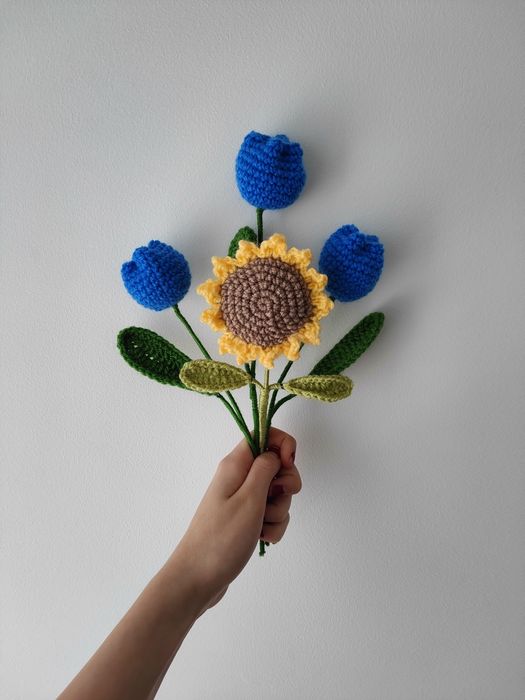 Sztuczne kwiaty bukiet