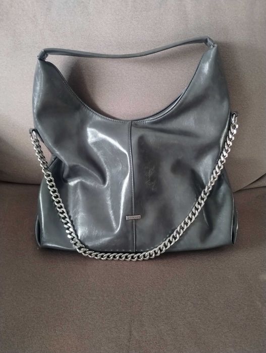 Torebka Wittchen shopperka szara