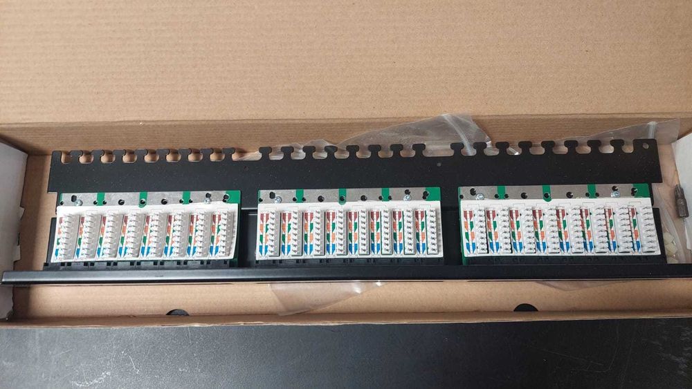 24-Port Patch Panel, Category 6 - Equip Brand - New423649317907353602