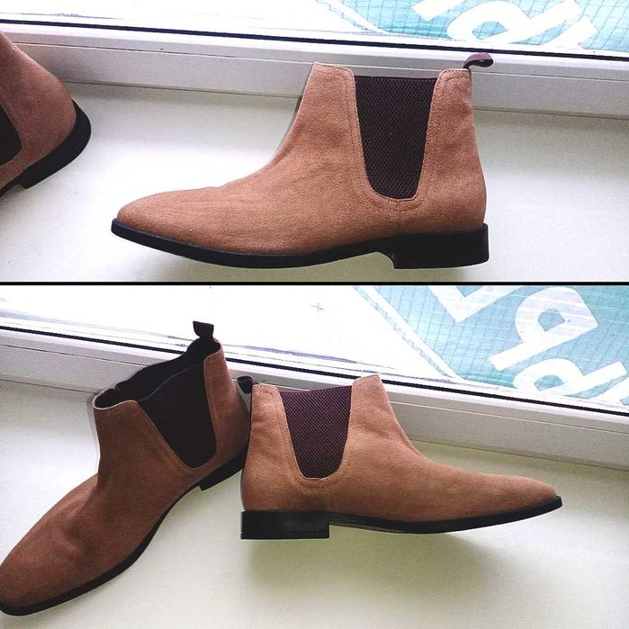 Мужские ботинки челси 44 (29, 5 см стелька)