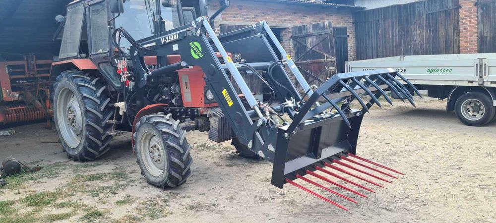 Ładowacz czołowy V-1500 AGROSPED MONTAŻ cała PL