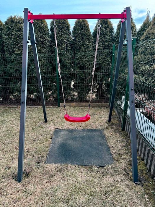 Huśtawka ogrodowa dla dzieci K-SPORT + bocianie gniazdo, Pilne, Okazja