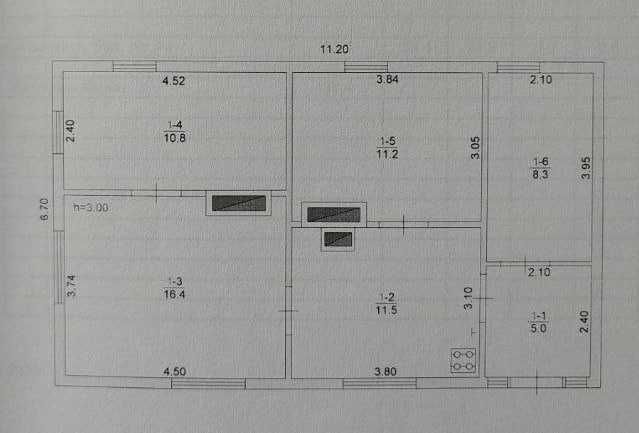 Продам будинок в центрі м.Фастів, Київської обл