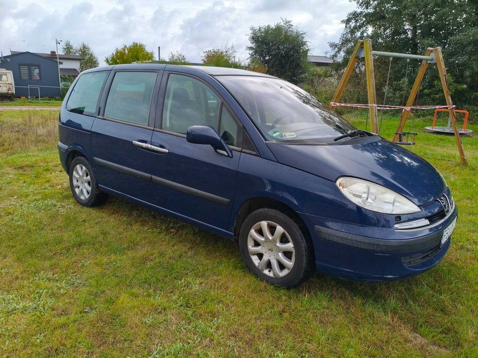 PEUGEOT 807 2.2 B + Gaz 2003 zarejestrowany , sprawny bogate wyp.
