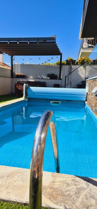 Cobertura elétrica pisicina com lâminas pvc - preço muito competitivo
