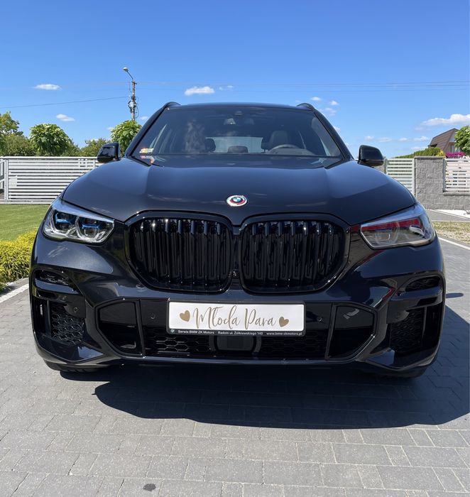 BMW X5 do ślubu/ samochód do ślubu/ auto do ślubu