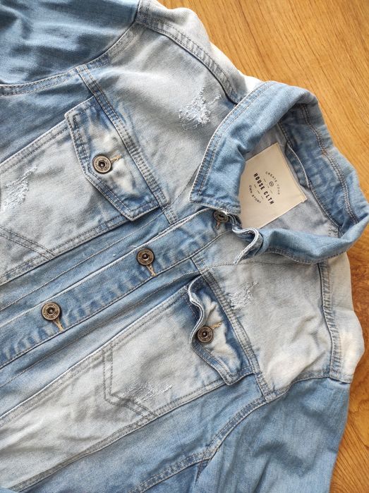 Kurtka jeansowa, house clth, L, fajny stan