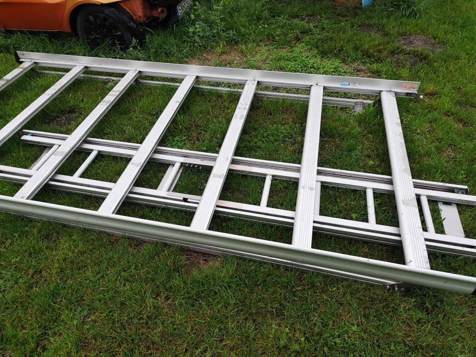 Bagażnik dachowy aluminiowy do busa
