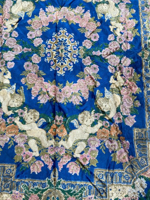 Tapete /colcha em veludo italiano