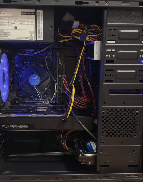 Ігровий комп’ютер RX 470 турбірована/ i3-9100F / 8GB / 1TB / GameMax