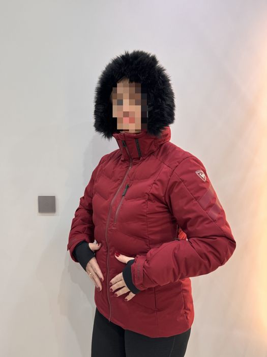 rossignol kurtka damska Depart Jacket dark red rozm L/xl taliowana