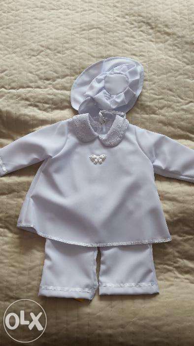 Ubranko do chrztu Nowe rozmiar 68 Rumia