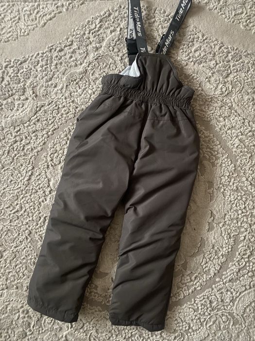 Дитячий зимовий мембранний термо комбінезон на дівчинку 110-128