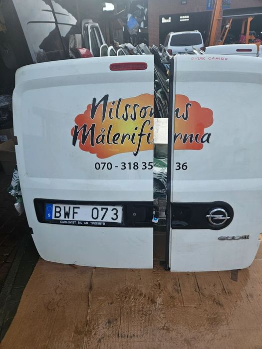 drzwi tylne prawe i lewe opel combo komplet
