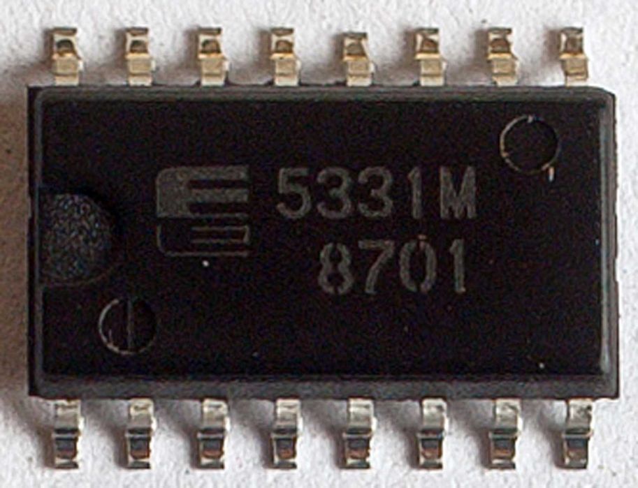 Микросхема  FA5331M, биполярный PFC контроллер, SOP16, Япония.