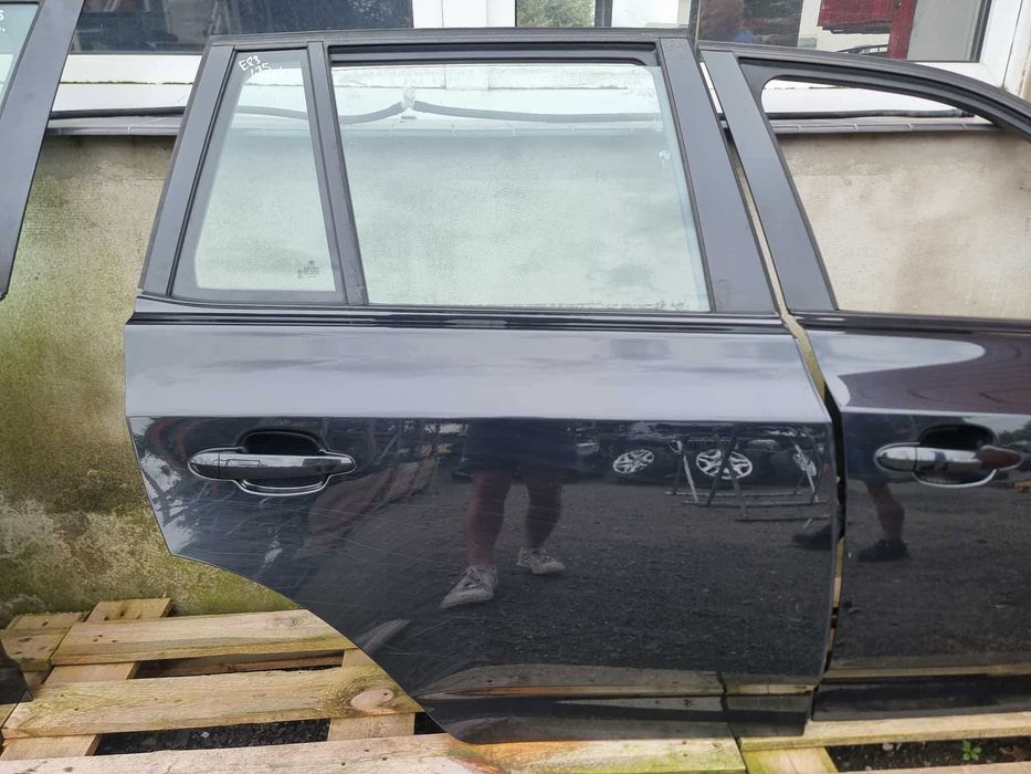 BMW e83 drzwi prawy tył 475 black saphire org lakier