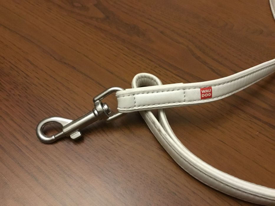 Фирменный поводок для собак натуральная кожа