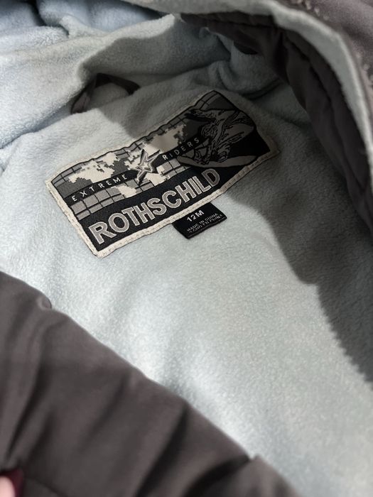 Куртка тепла дитяча сіра демісезонна флісова підкладка весна-осінь