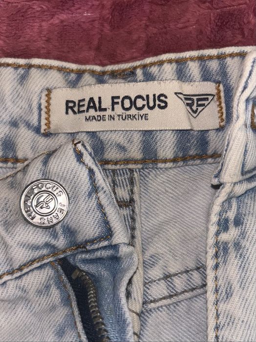 Джинсові шорти Real Focus з бахромою