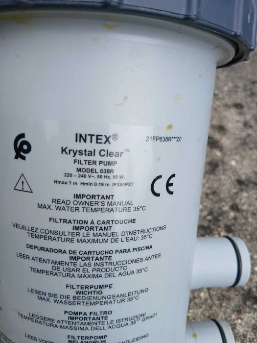 Filtro para piscina intex