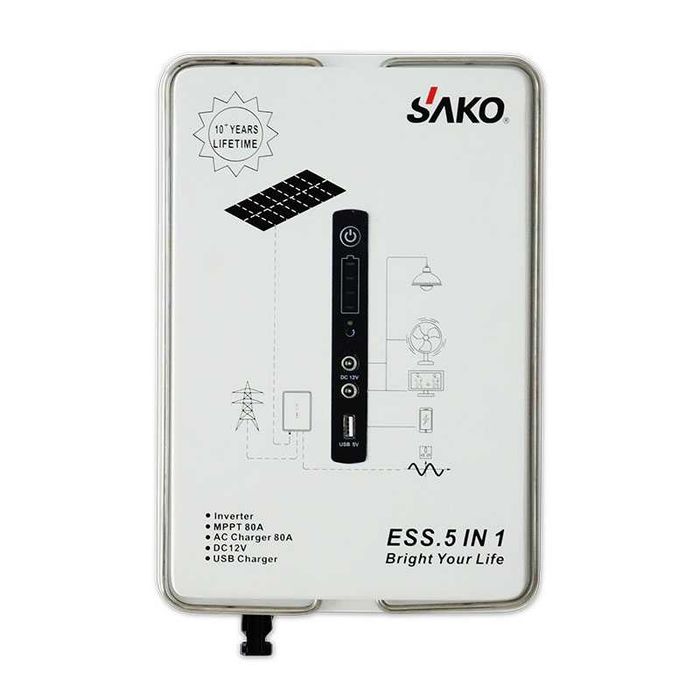 Портативна зарядна станція / ДБЖ Sako Alpha-I-ESS 300W (LiFePO4, Pure Sine) код 3001