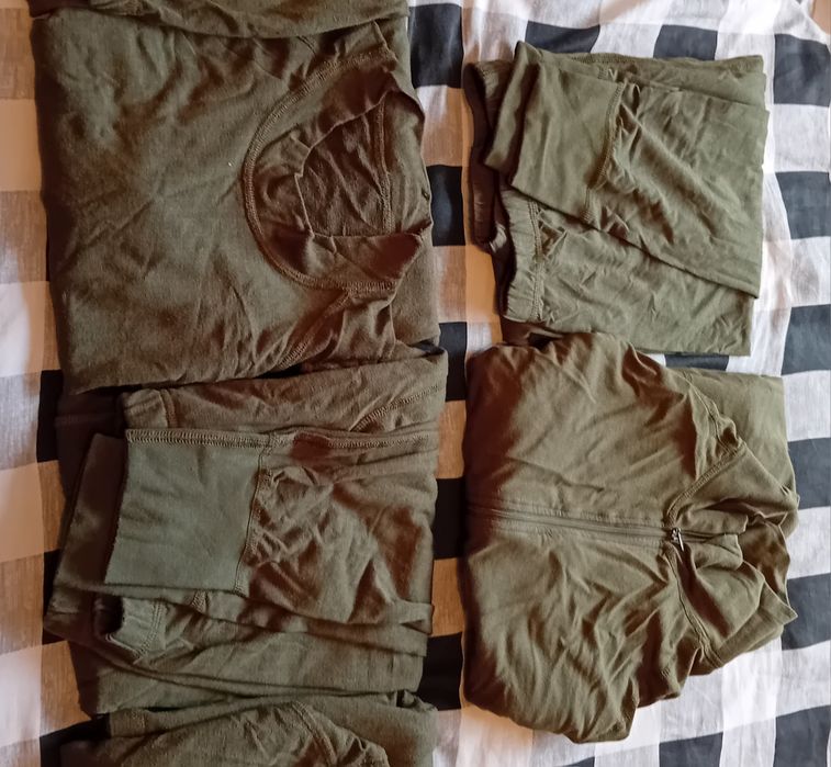 3x komplet bielizny zimowej WP rozm. L, ocieplacz termo termiczna