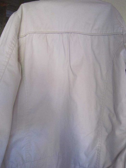 Blusão Branco Bershka - Mulher - Tamanho M