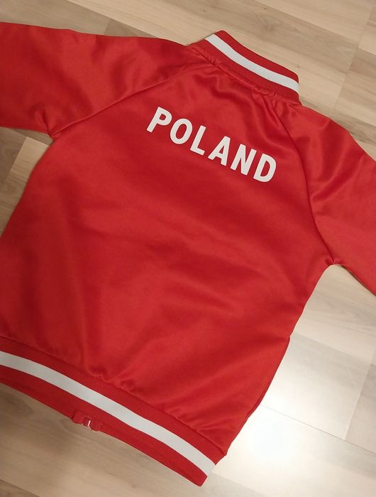 Zestaw dla kibica biało-czerwony rozm. 122