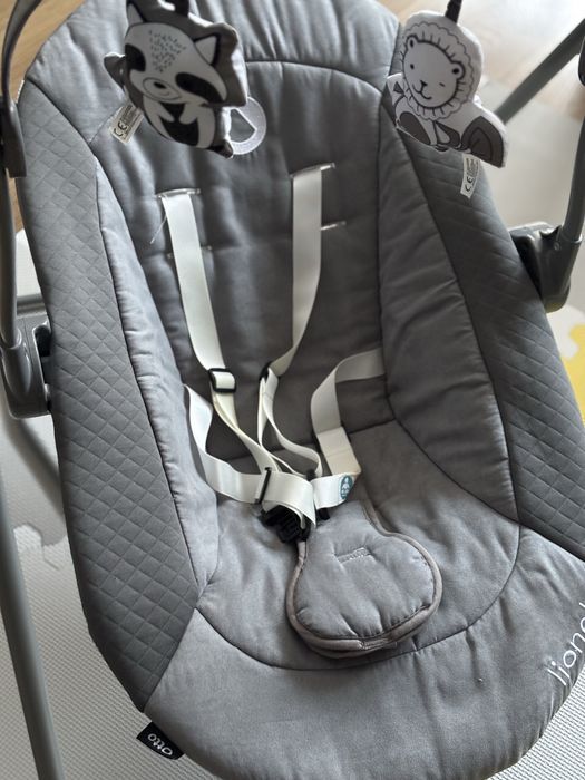 Elektryczny bujaczek Lionelo Otto Grey