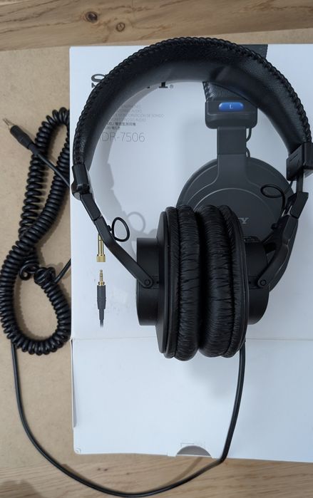 Słuchawki studyjne Sony MDR-7506 | 100% Oryginał z Amazon.pl | Pełen Komplet (Box)