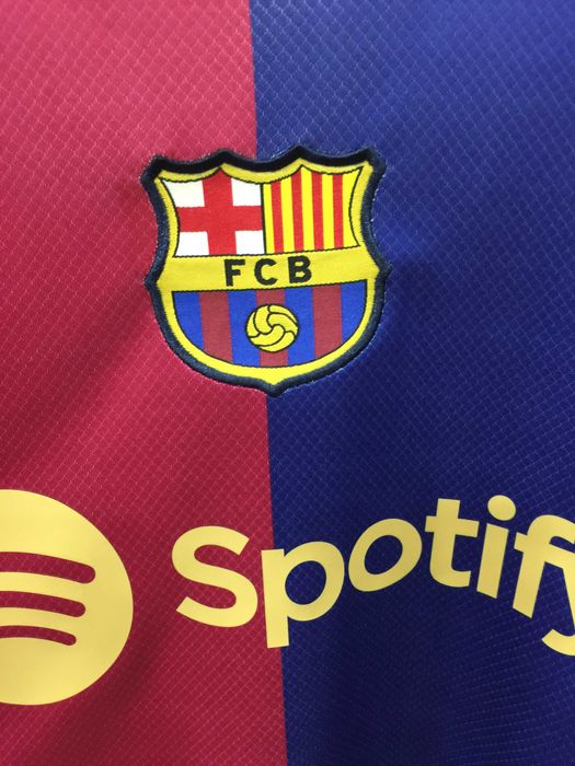 Koszulka domowa Nike Barcelona 2024-25 #19 Lamine Yamal Roz XL