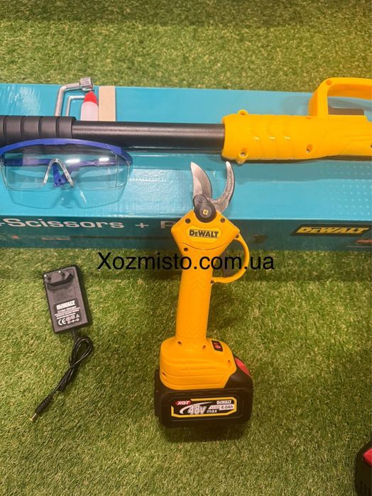 Набор инструментов 3в1 DeWalt 48V( пила сікатор телескоп 2,5м