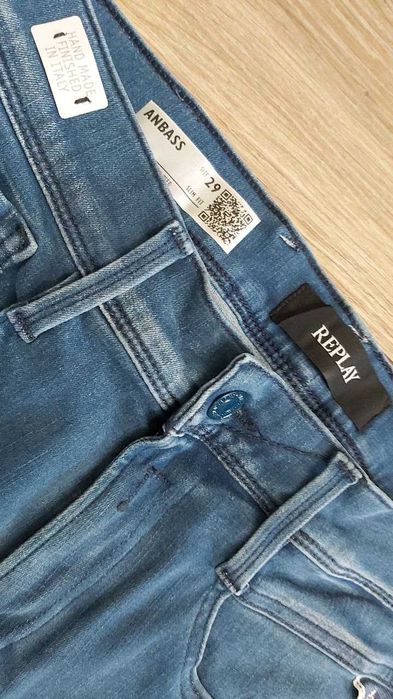 Replay мужские джинсы, подросток оригинал W29L32, S