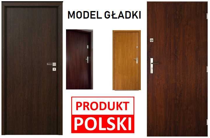 Drzwi z montażem - wejściowe do bloku