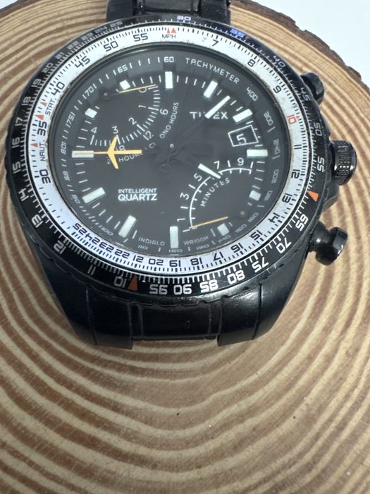 Zegarek timex T2P103 samolot czarny