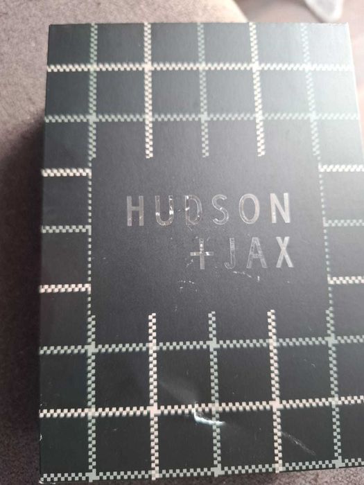 Hudson + Jax conjunto masculino aço inox novo